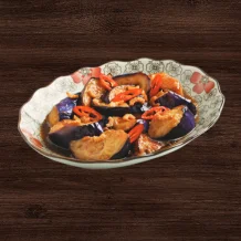 Crispy Dried Shrimp Eggplant image